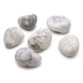 Large African Tumble Stones Featuring White Howlite and Magnesite