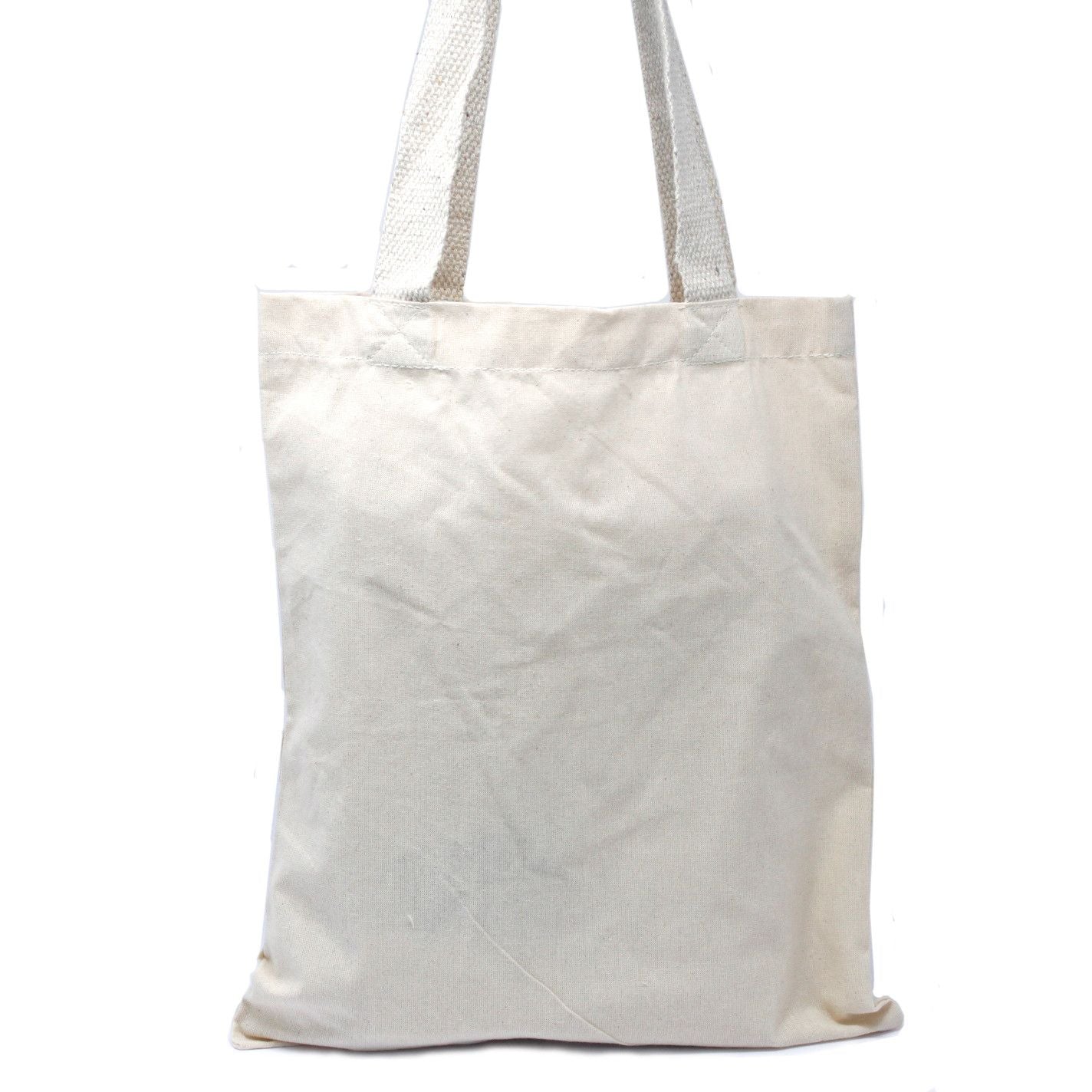 Med Natural 6oz Cotton Bag for Eco Friendly Shopping and Use
