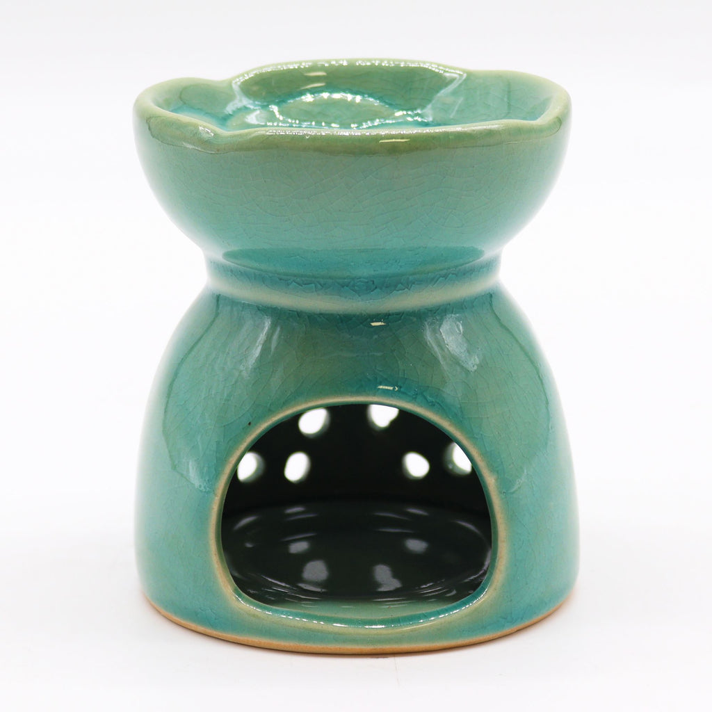 Blue Tree of Life Oil Burner for Fragrance and Home Decor