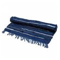 Large Rag Rug in Charcoal Greys 150x90cm for Home Decor