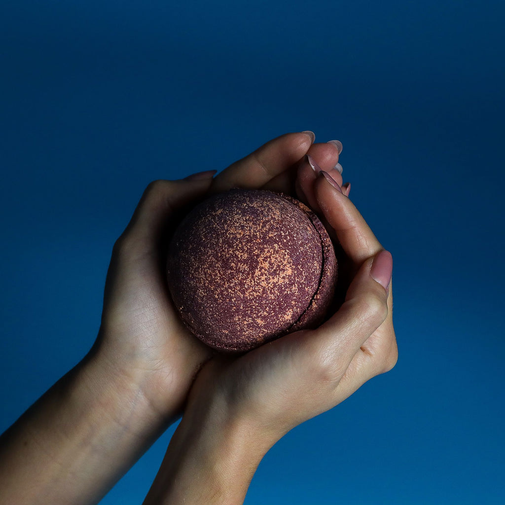 Indulgent Set of 3 Chocolate & Orange Bath Bombs for Relaxation