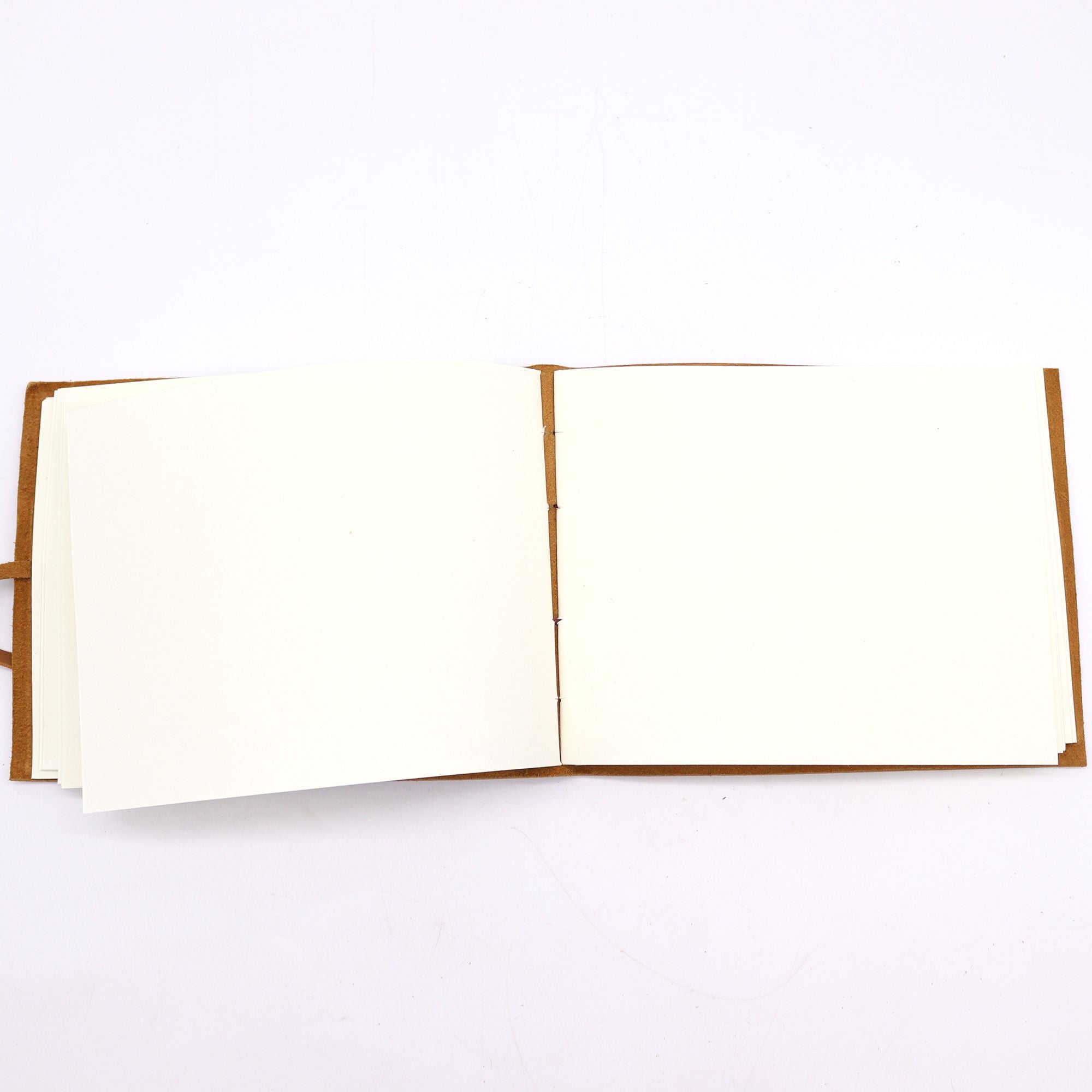 Leather Sketchbook Golden Tree with 144 Pages for Artists