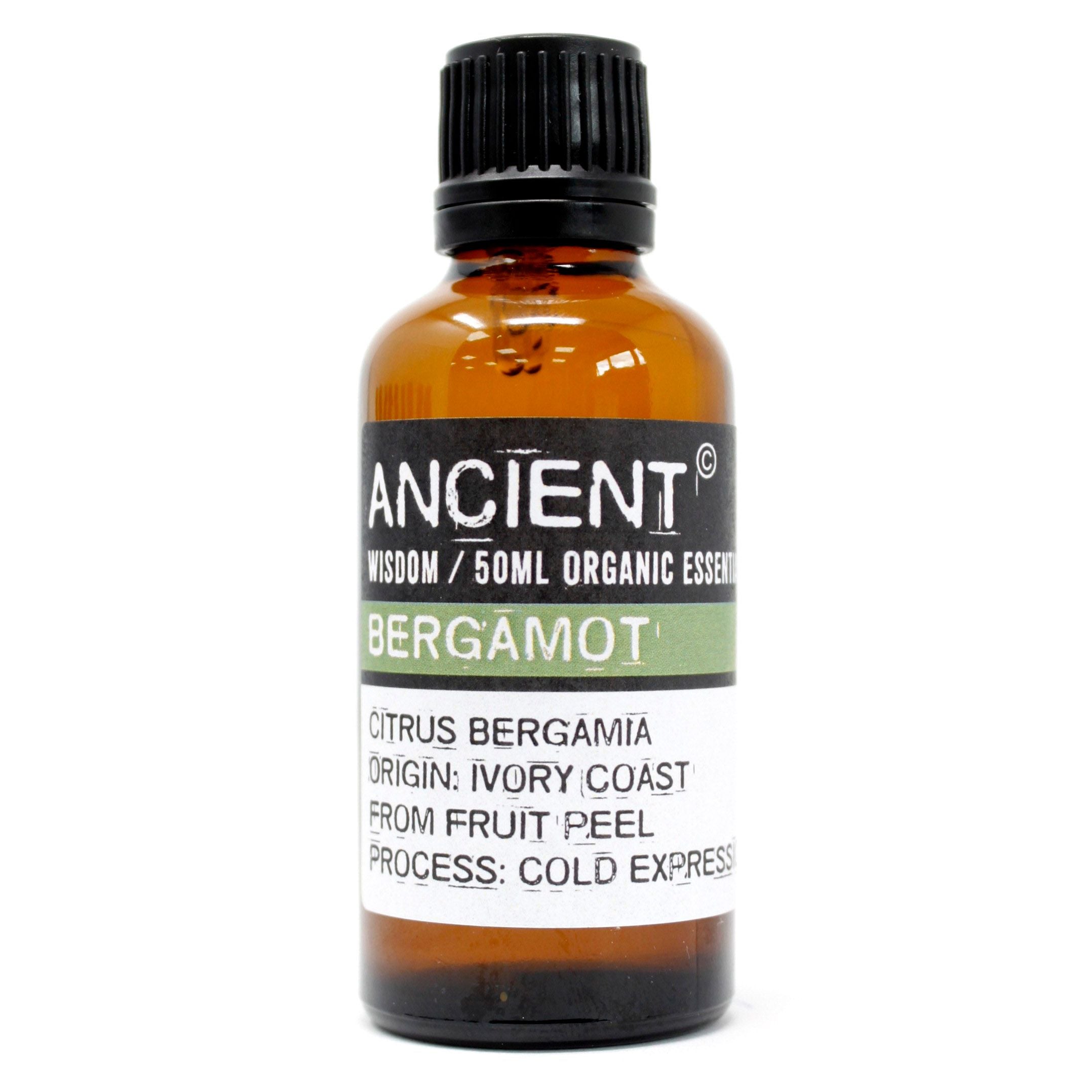 Bergamot Organic Essential Oil 50ml for Aromatherapy Use