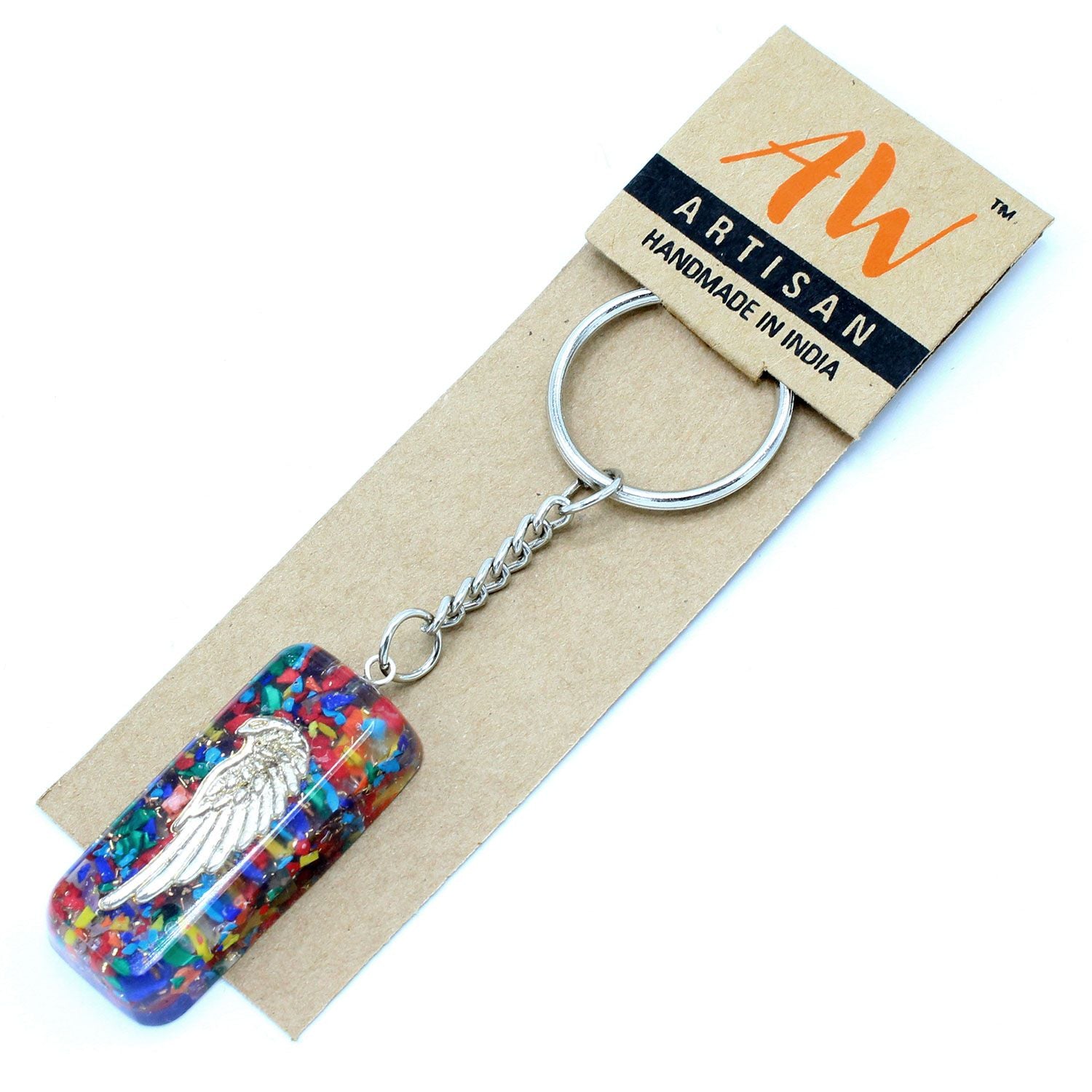Orgonite Power Keyring for Guardian Protection and Daily Use