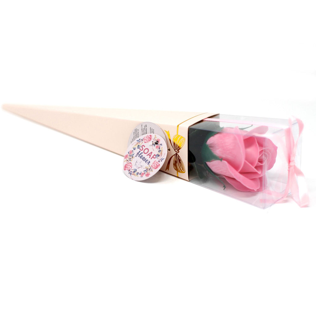 Medium Rose Soap Flower for Home Displays and Unique Gifts