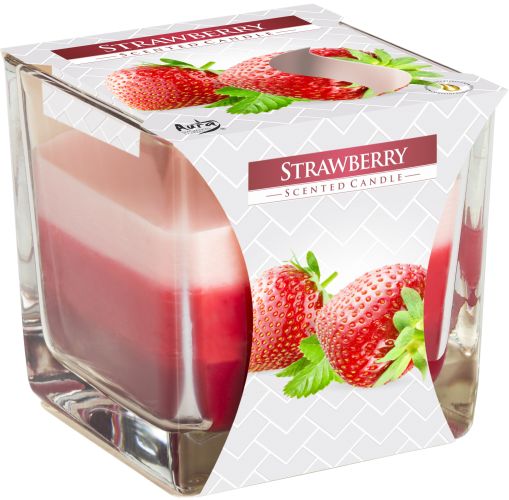 Rainbow Jar Candle Strawberry for a Bright Home Decor
