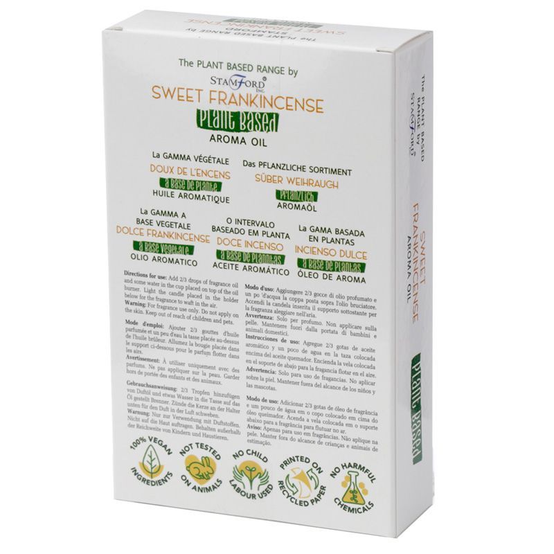 Plant Based Aroma Oil Sweet Frankincense for Home Fragrance