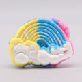 Cloud Bath Bomb 95g with Tropical Mango Scent for Kids Fun