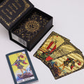 Gold Foil Tarot Gift Box Let the Magic Begin for Collectors and Fans