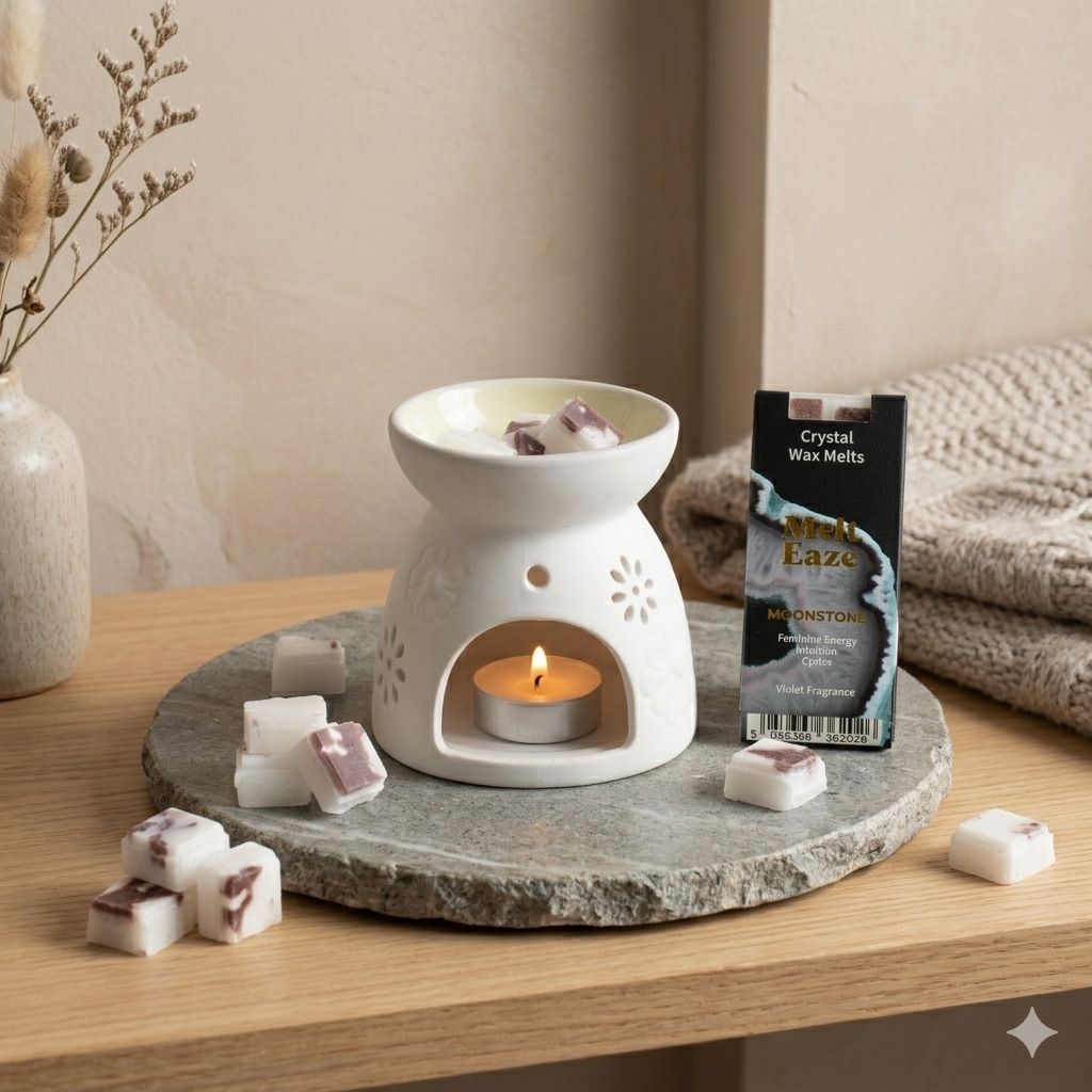 MeltEaze Wax Melts 50g Moonstone Glow with Violet Fragrance