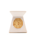 Classic Yin Yang Oil Burners with Rustic Terracotta Design