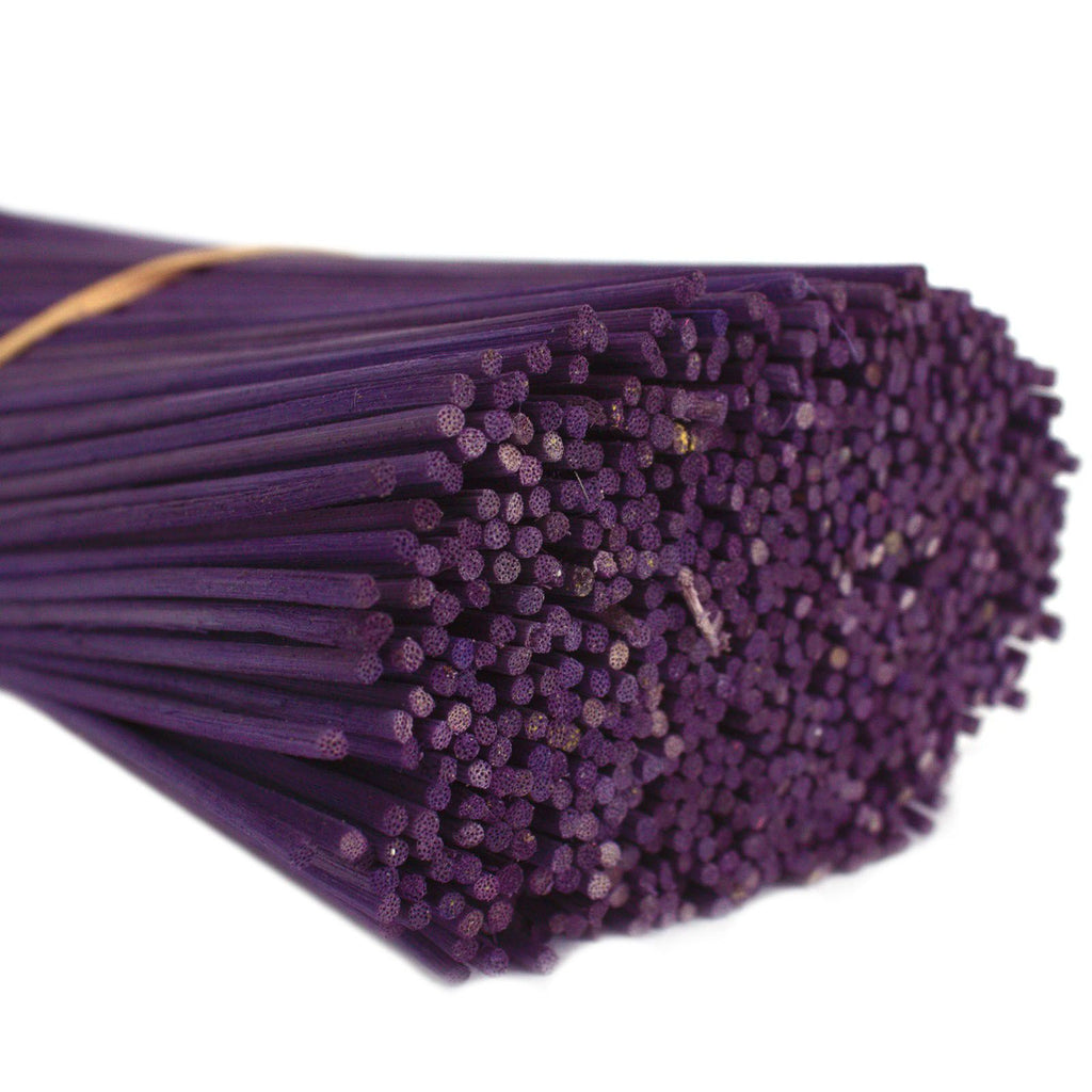 Purple Reed Diffuser Sticks for Continuous Fragrance 25cm Long