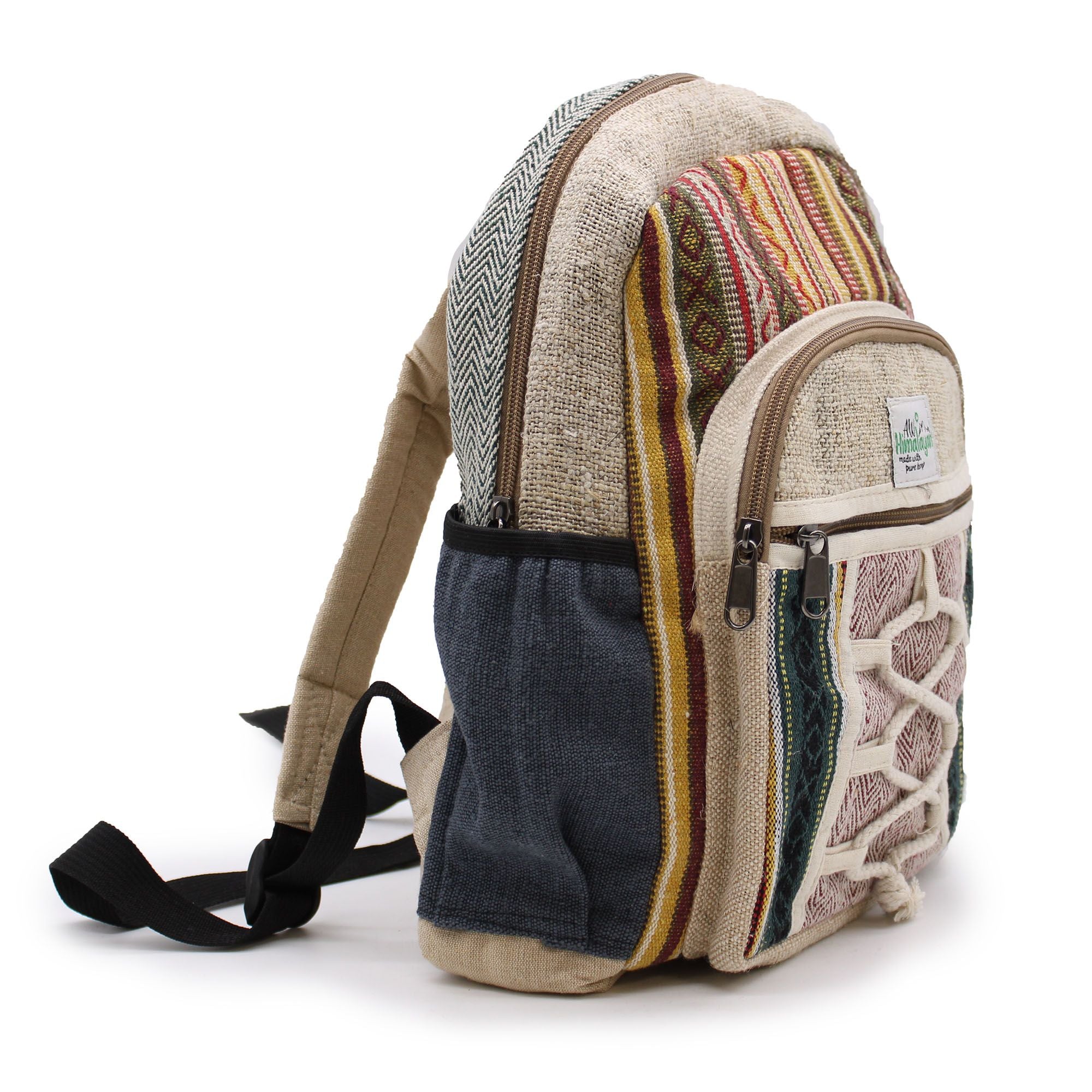 Small Backpack with Rope & Pockets Style for Everyday Use
