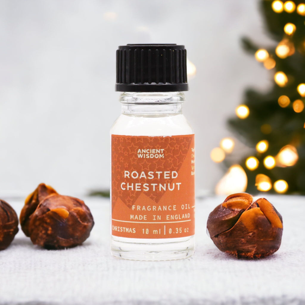 Roasted Chestnut Fragrance Oil 10ml Indulge in Warm Aromas Today