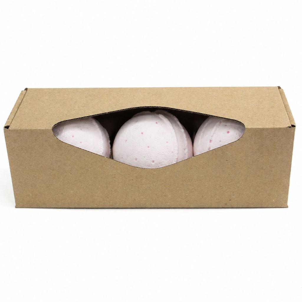 Set of 3 Warming Potion Bath Bombs for Relaxing and Soothing Baths