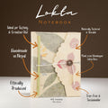 Lokta Bougainvillea Notebook Medium with 45 Unlined Pages