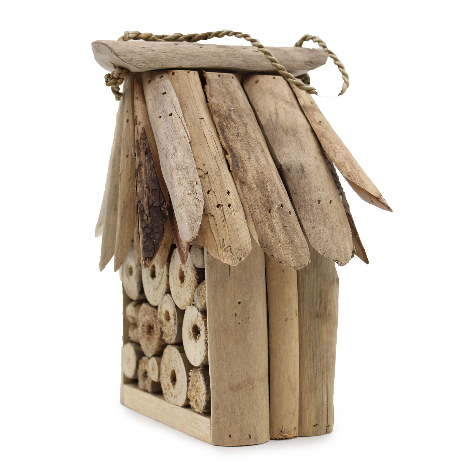 Driftwood Bee and Insect Box for a Lively and Vibrant Garden Habitat