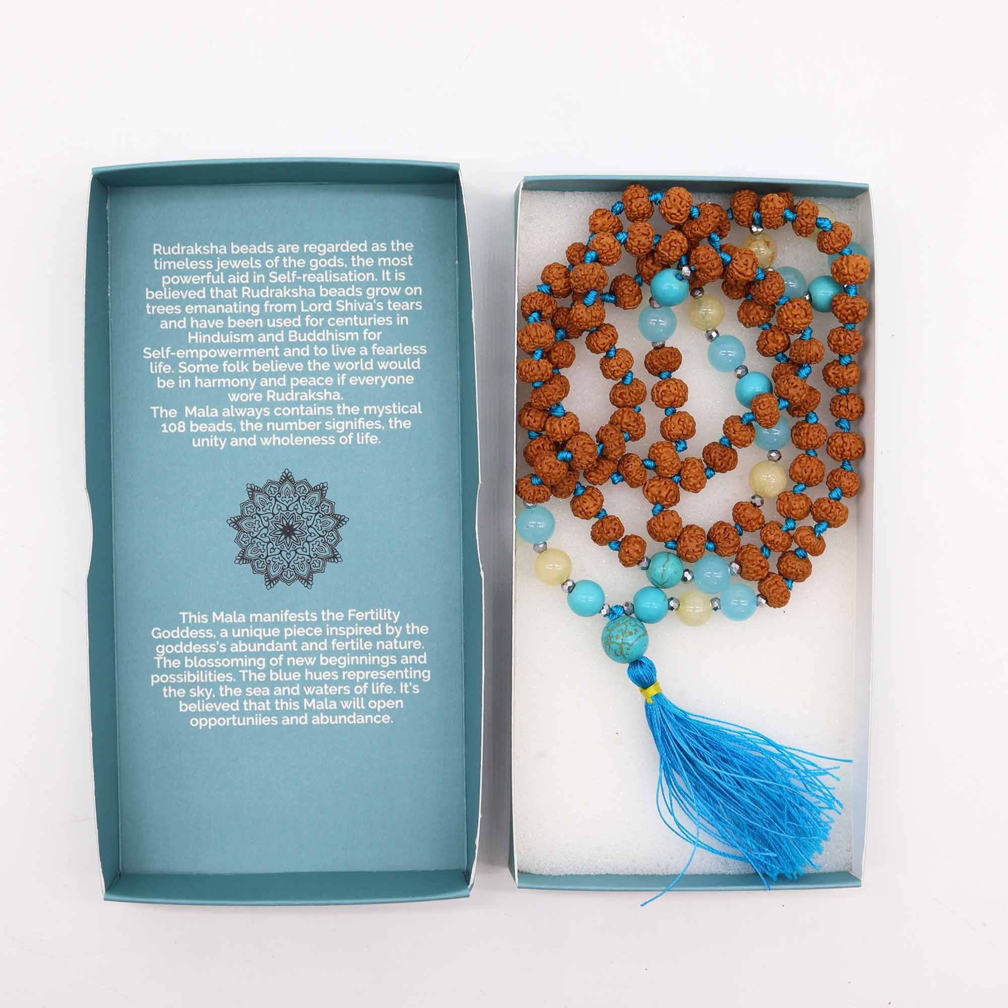 Bali Mala Necklace for Fertility and Abundance on Any Occasion