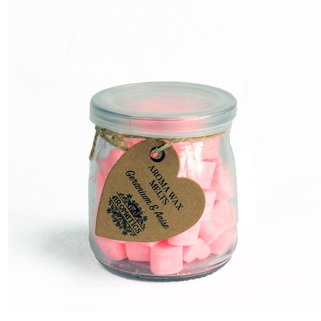 Aroma Wax Melts Geranium and Anise for a Harmonious Home Atmosphere