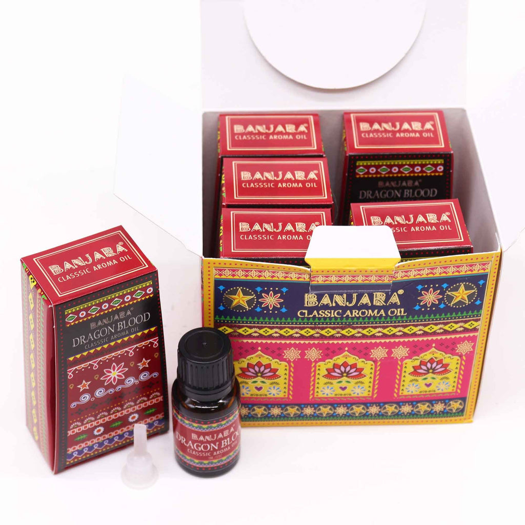 Banjara Indian Fragrance Oil 10ml Dragon's Blood Scented Oil
