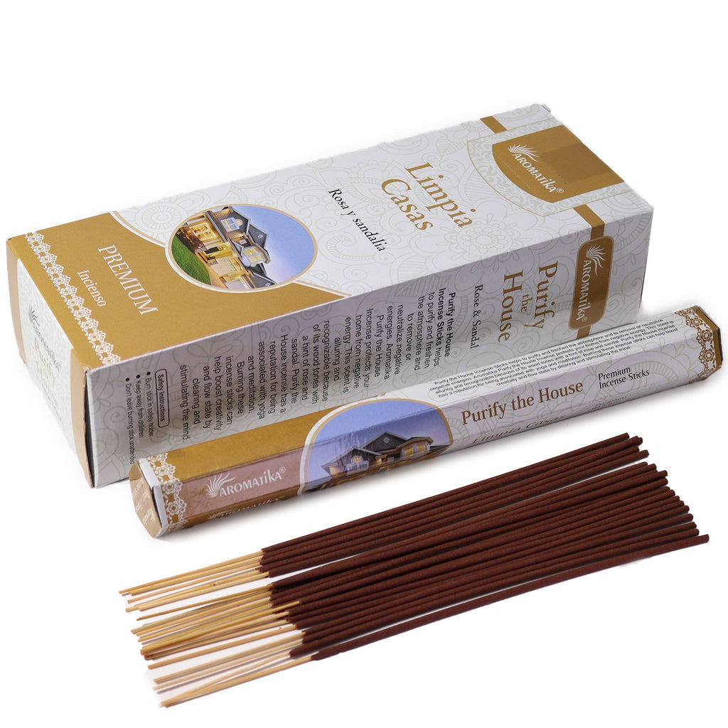 Aromatika Charcoal Free Hex Incense Sticks for Home Purification