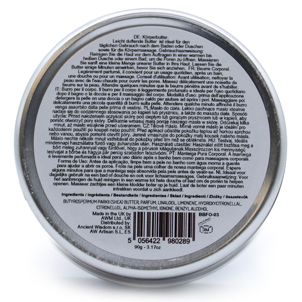 Scented Shea Body Butter 90g Ravishing Orchid for Smooth Skin