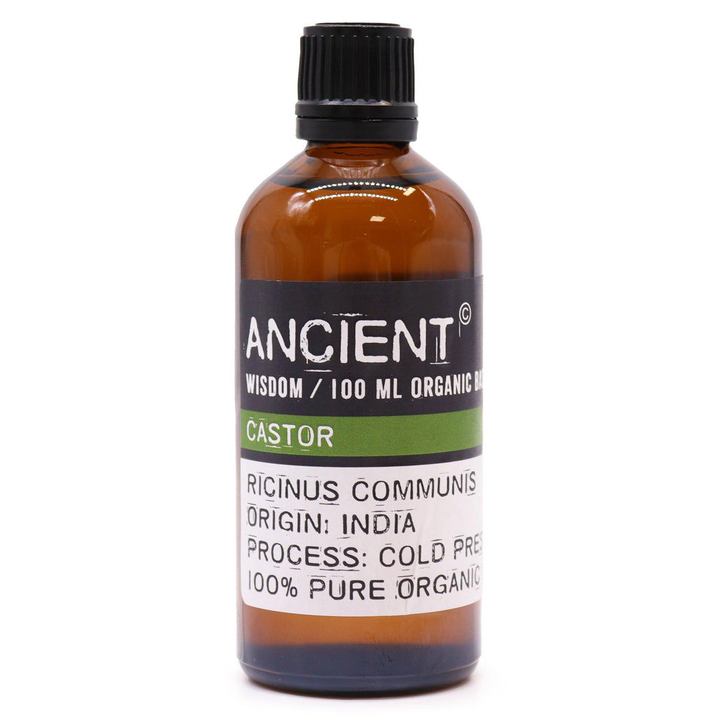 Organic Castor Oil 100ml for Nourishing Skin and Hair Care Use