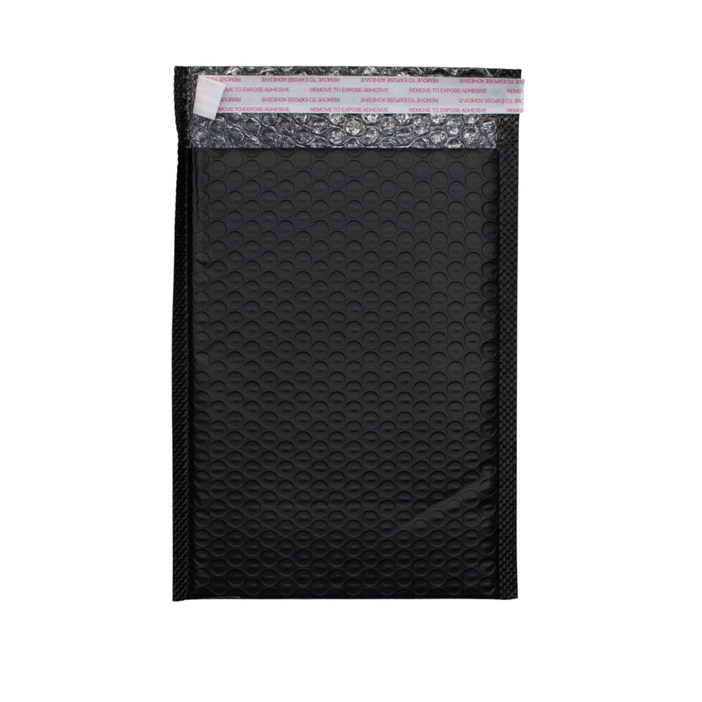 Black Poly Bubble Envelope for Secure Postal Protection 180x230mm