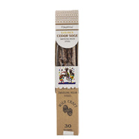 Golden Cedar Sage Smudging Resin Sticks – 30g
