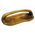 Unique Teak Root Bowl with Handle for Decorative and Functional Use