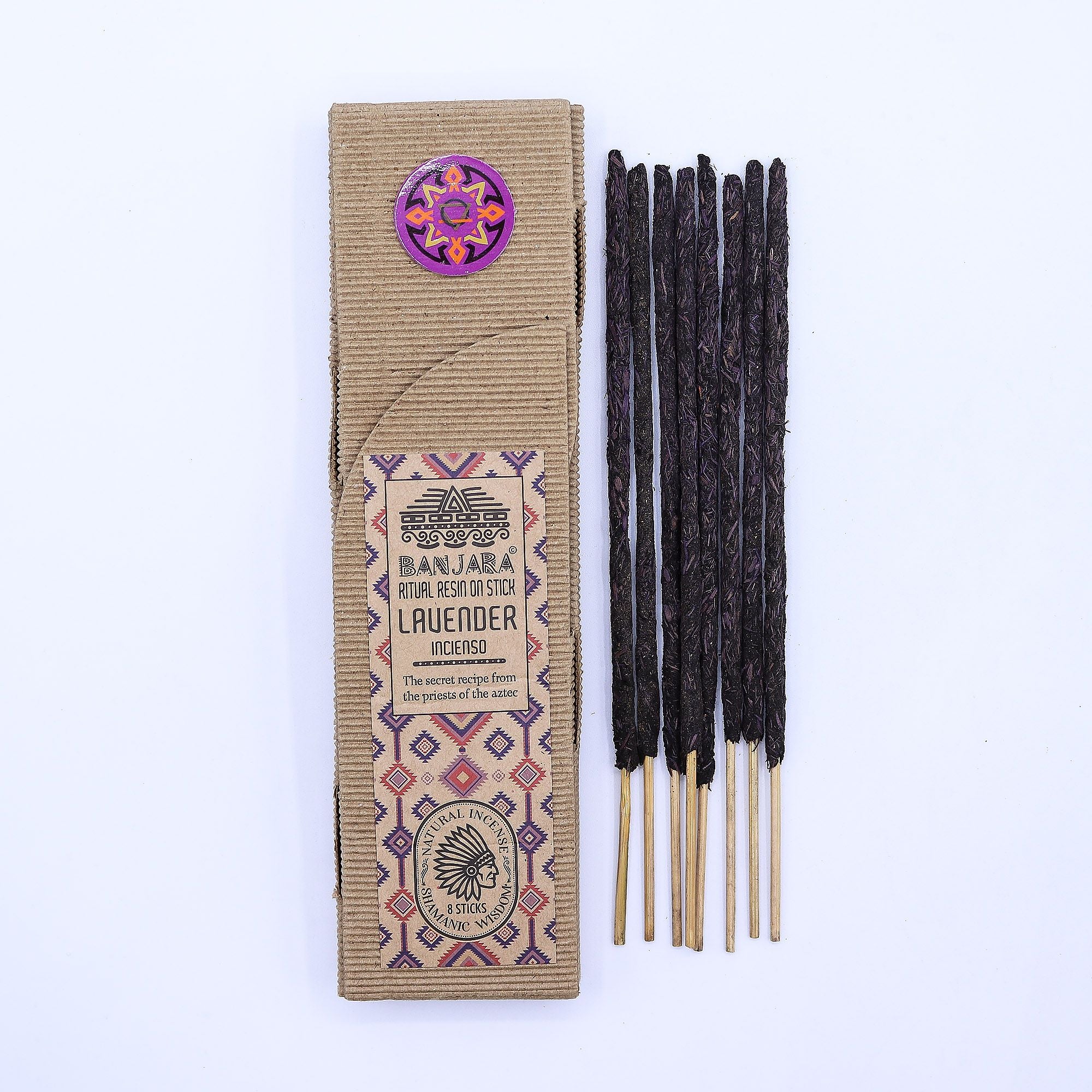 Lavender Ritual Resin on Stick for Calmness and Relaxation
