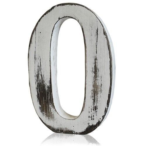 Shabby Chic Letter O for Home Decor and Personalisation Ideas