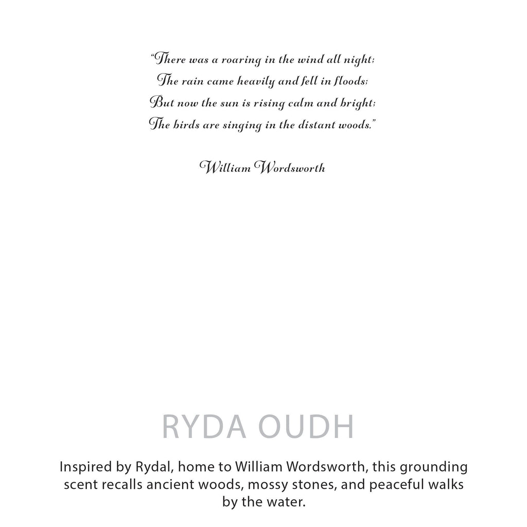 Soy Candle Rydal Oudh Floral Herbal Relaxation Gift for Home