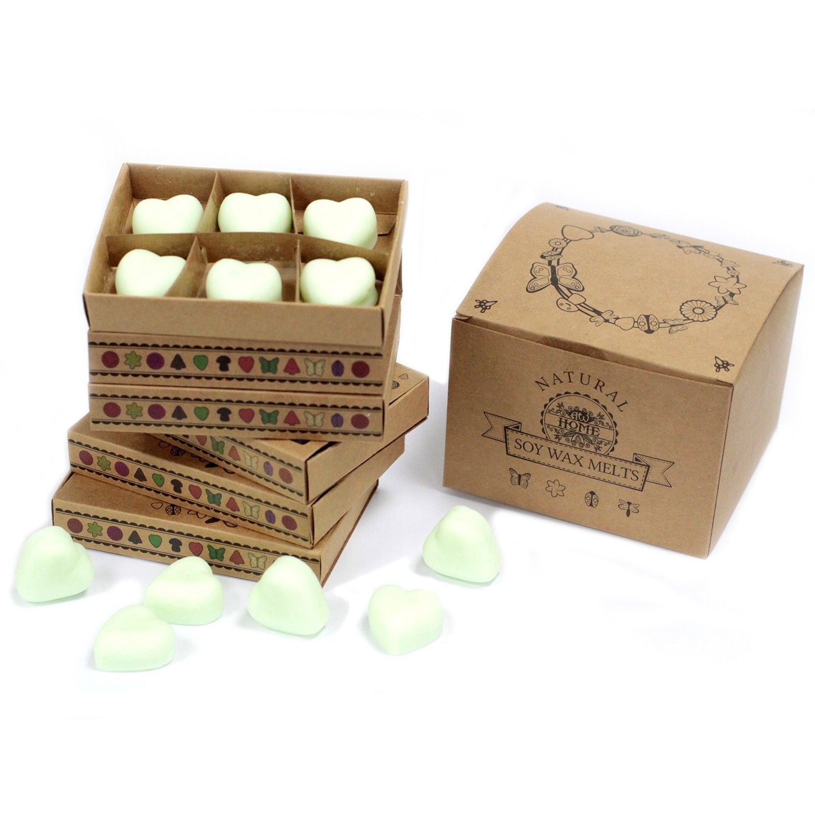 Box of 6 Watermelon Fresh Wax Melts for Home Fragrance Delight