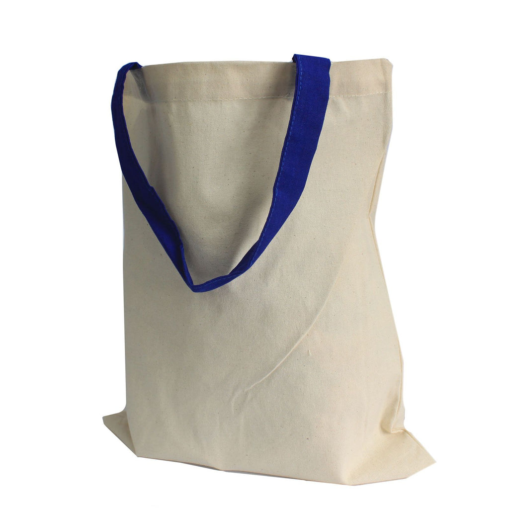 Classic Short Multi Col Handle Tote Bag for Eco Friendly Use