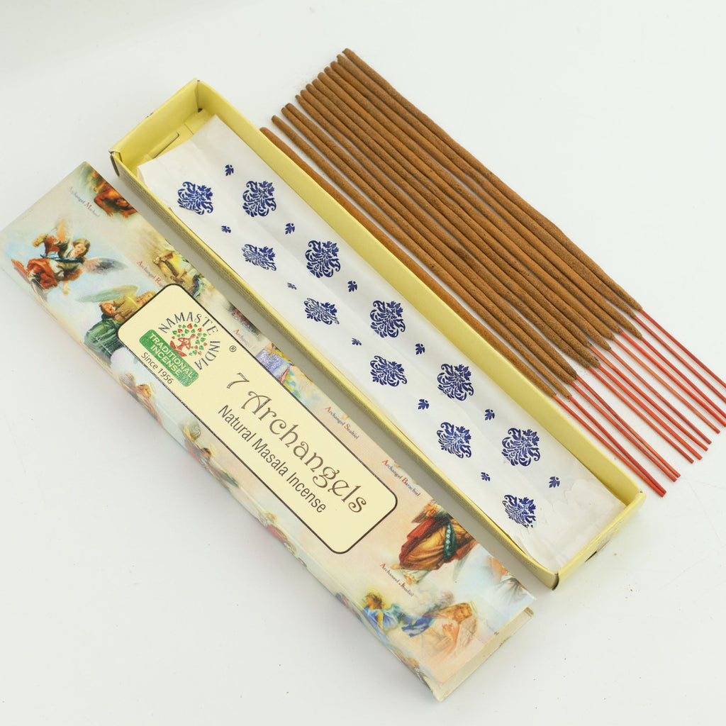 Namaste Mandala Masala Incense 7 Archangels for Calm Spaces