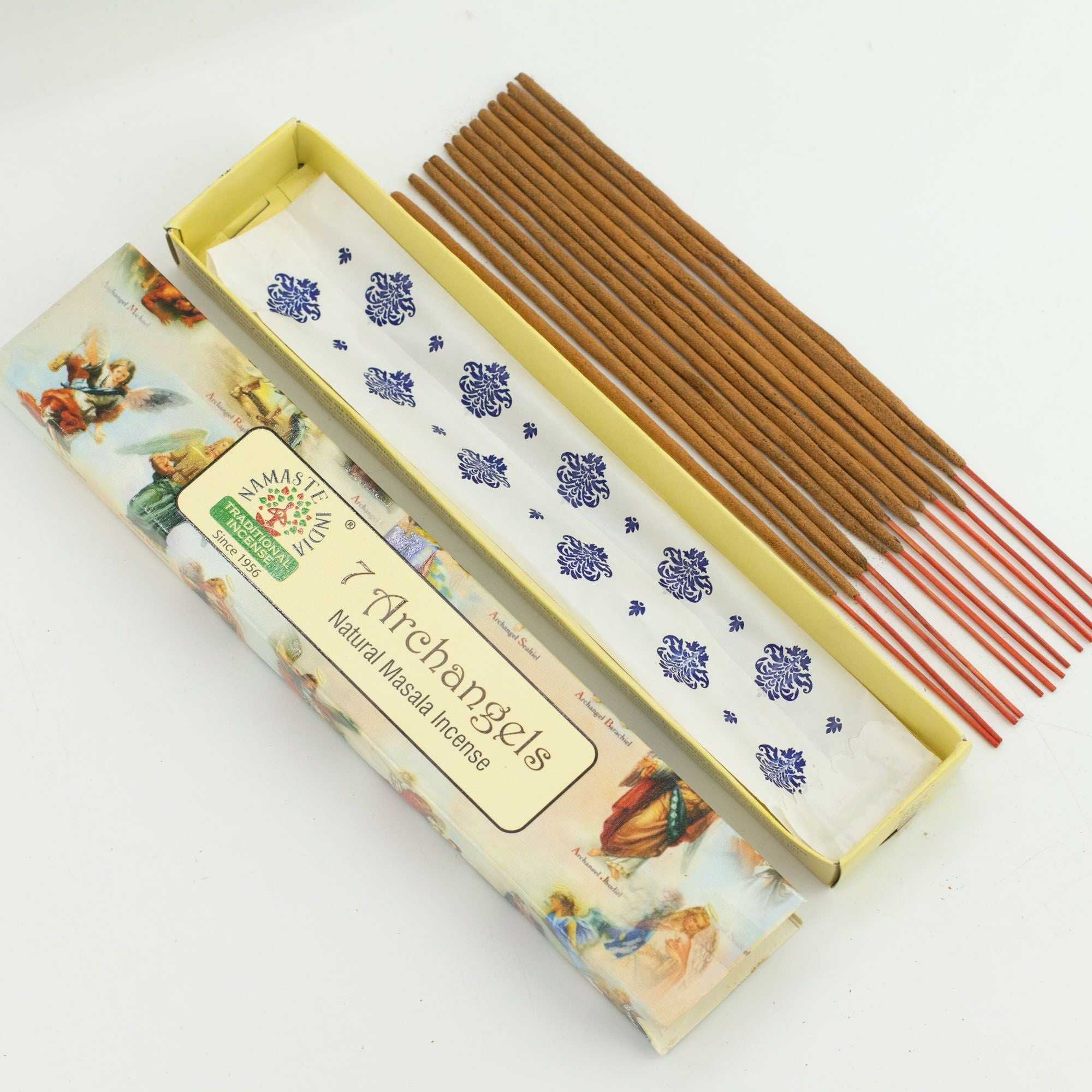 Namaste Mandala Masala Incense 7 Archangels for Calm Spaces