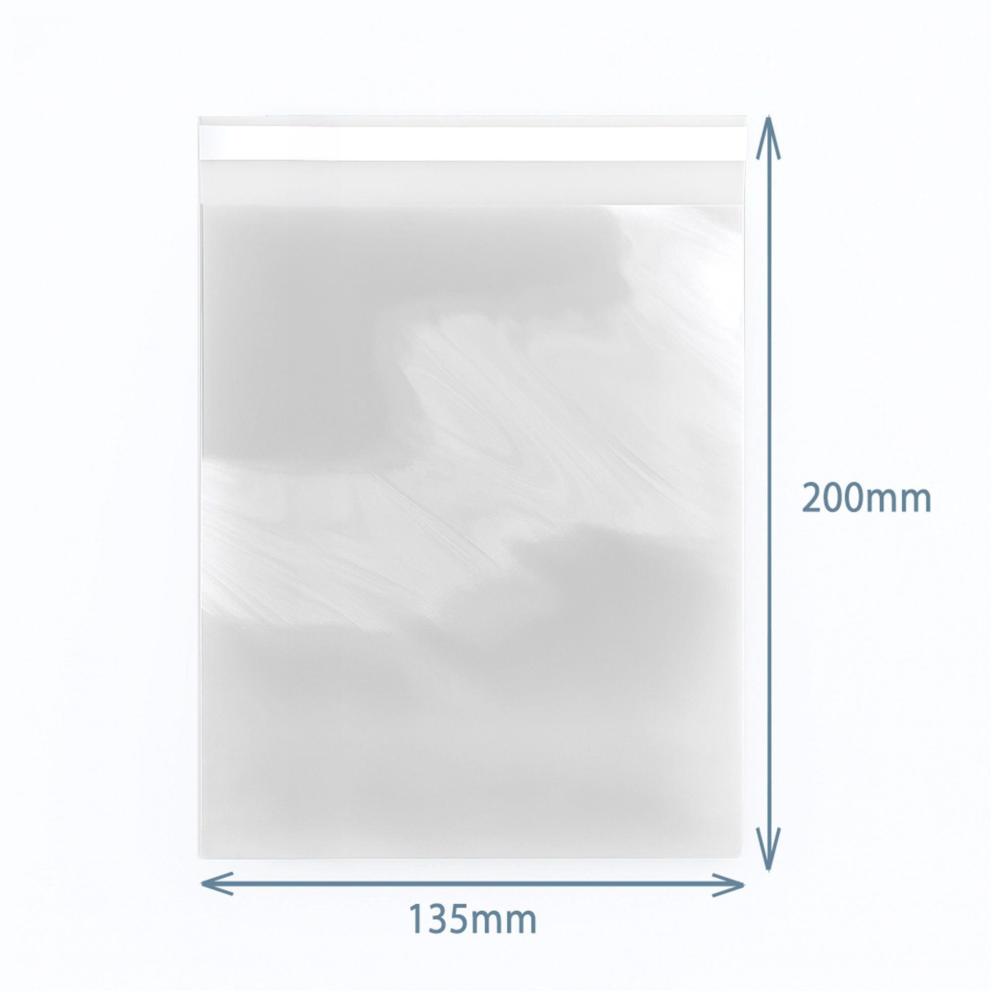 Resealable Poly Prop Bags 135x200mm for Stylish Packaging Solutions