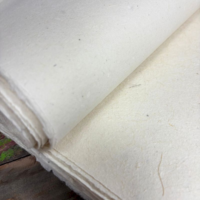 Lokta Craft and Wrapping Paper 51x76cm Plain Natural Paper