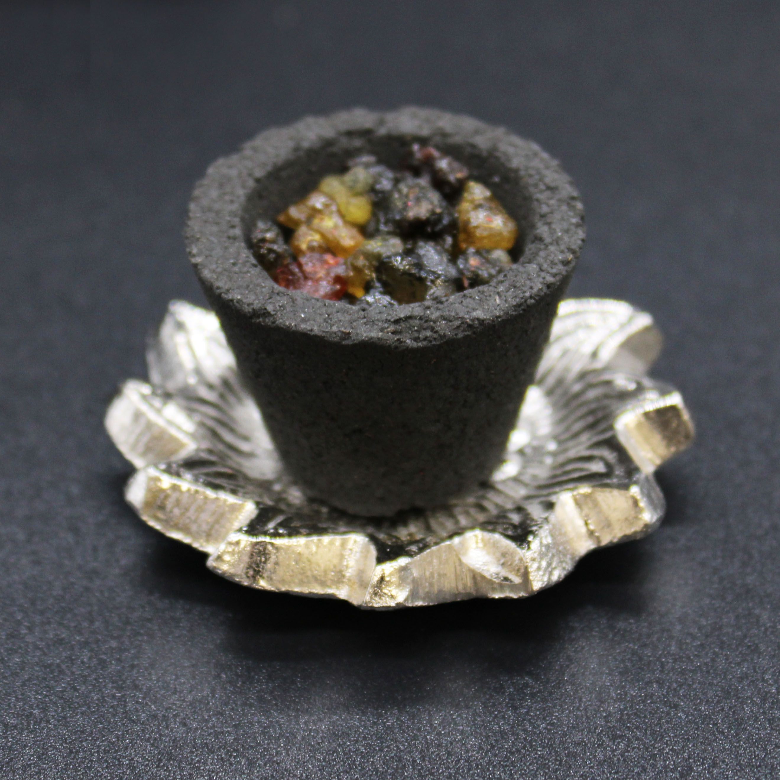 Box of 12 Myrrh Resin Cups for Aromatic Home Fragrance