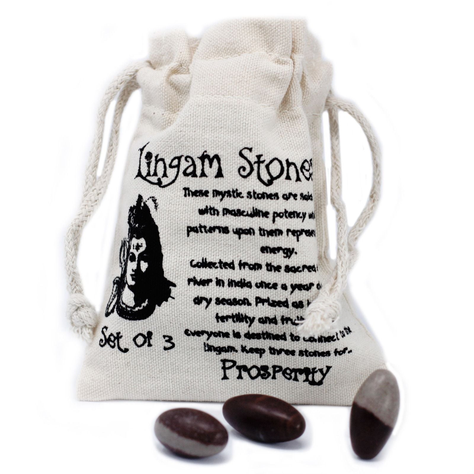 One Inch Lingam Stones for Sacred Spaces with Unique Features