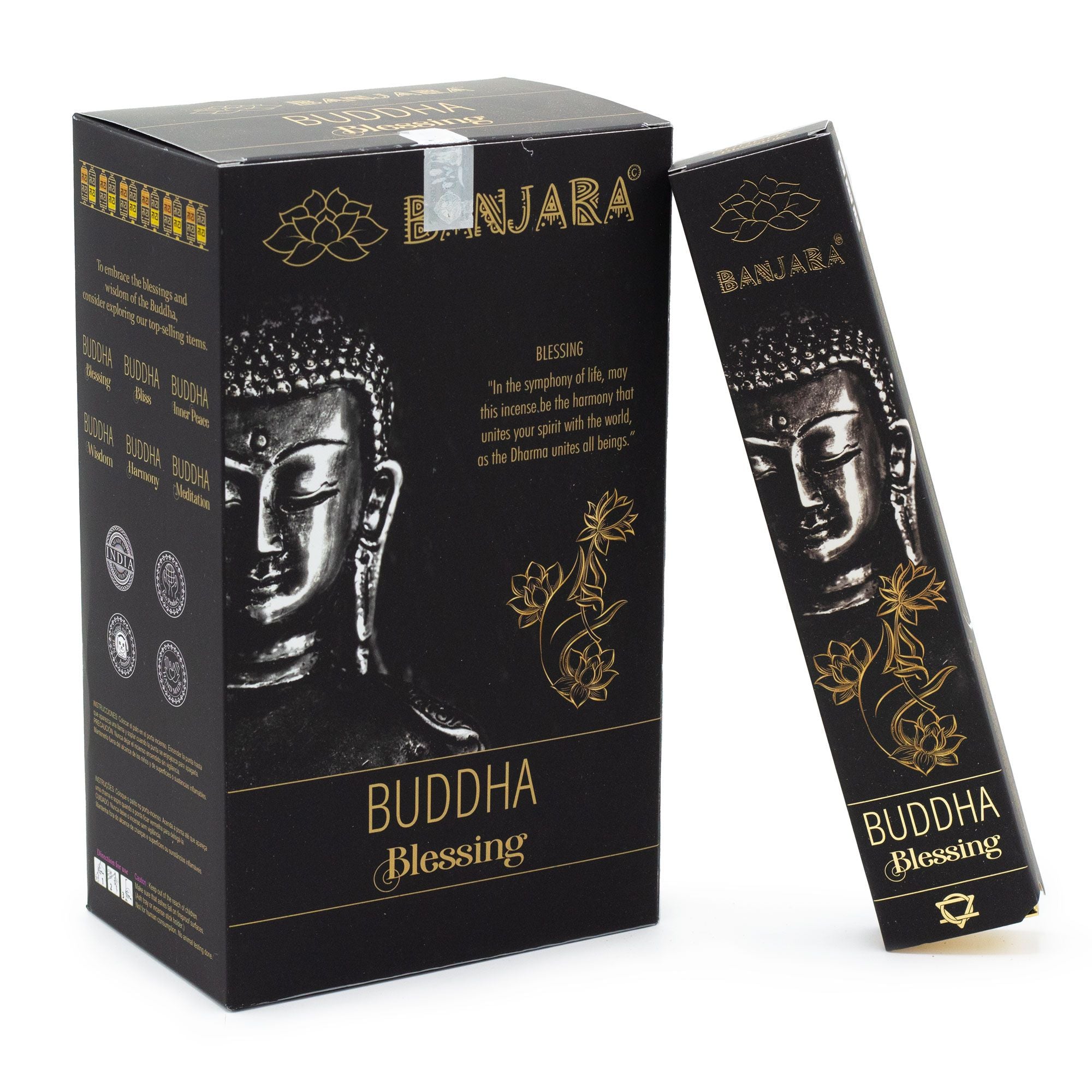 Banjara Buddha Blessing Incense for Creating Tranquil Spaces