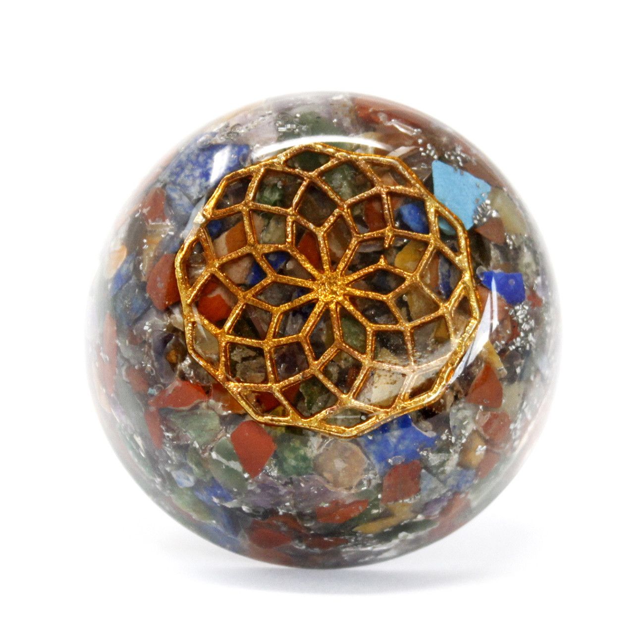 Multi Stone Dome Orgonite Desk Power Packs for Your Workspace
