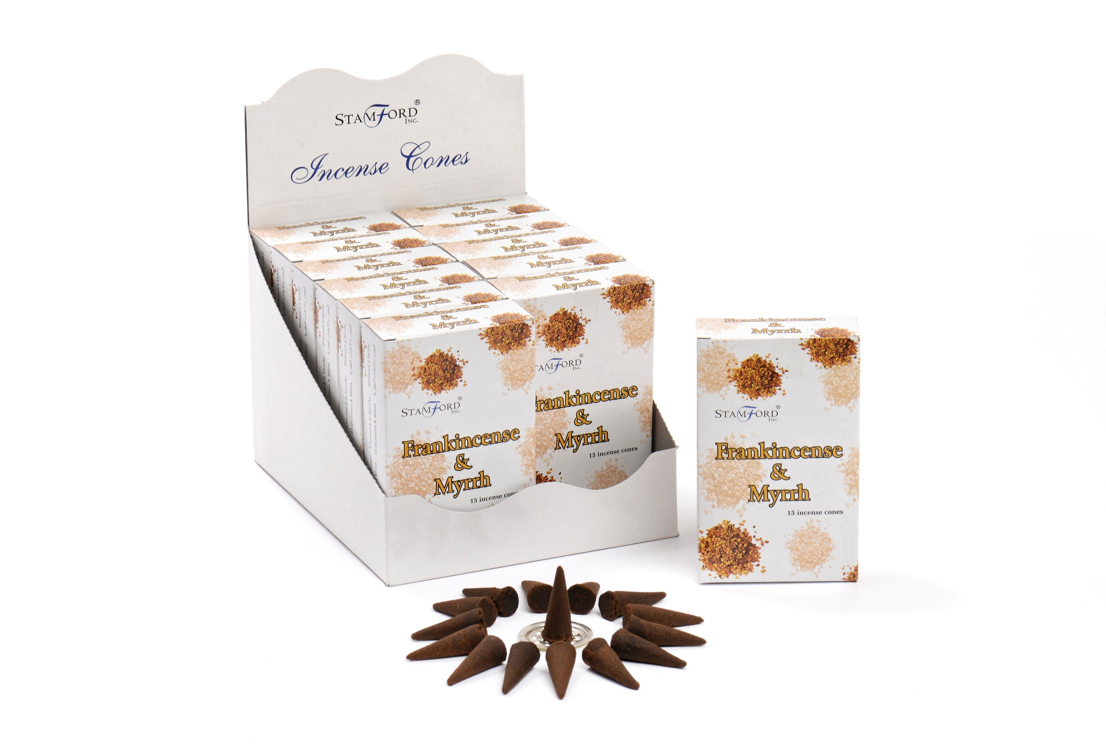 Frankincense Cones for Stylish Home Atmosphere and Relaxation