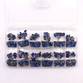 Mini Gemstone Tree on Orgonite Base with 15 Sodalite Stones