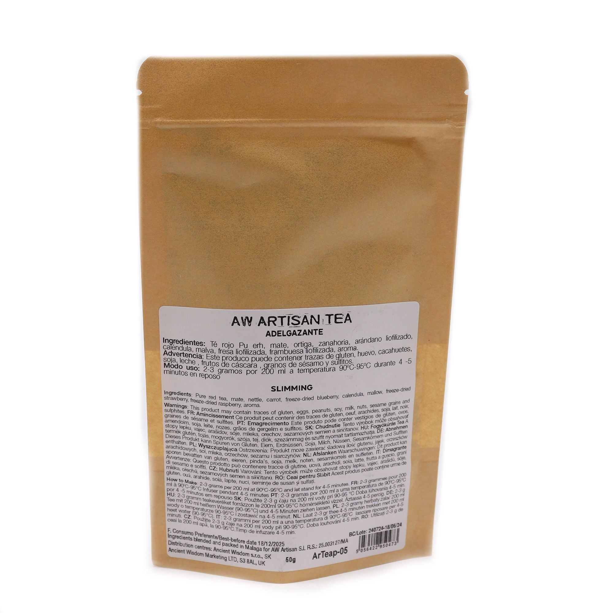 50g On Angels Wings Pu'erh Tea for Earthy Flavour Enthusiasts