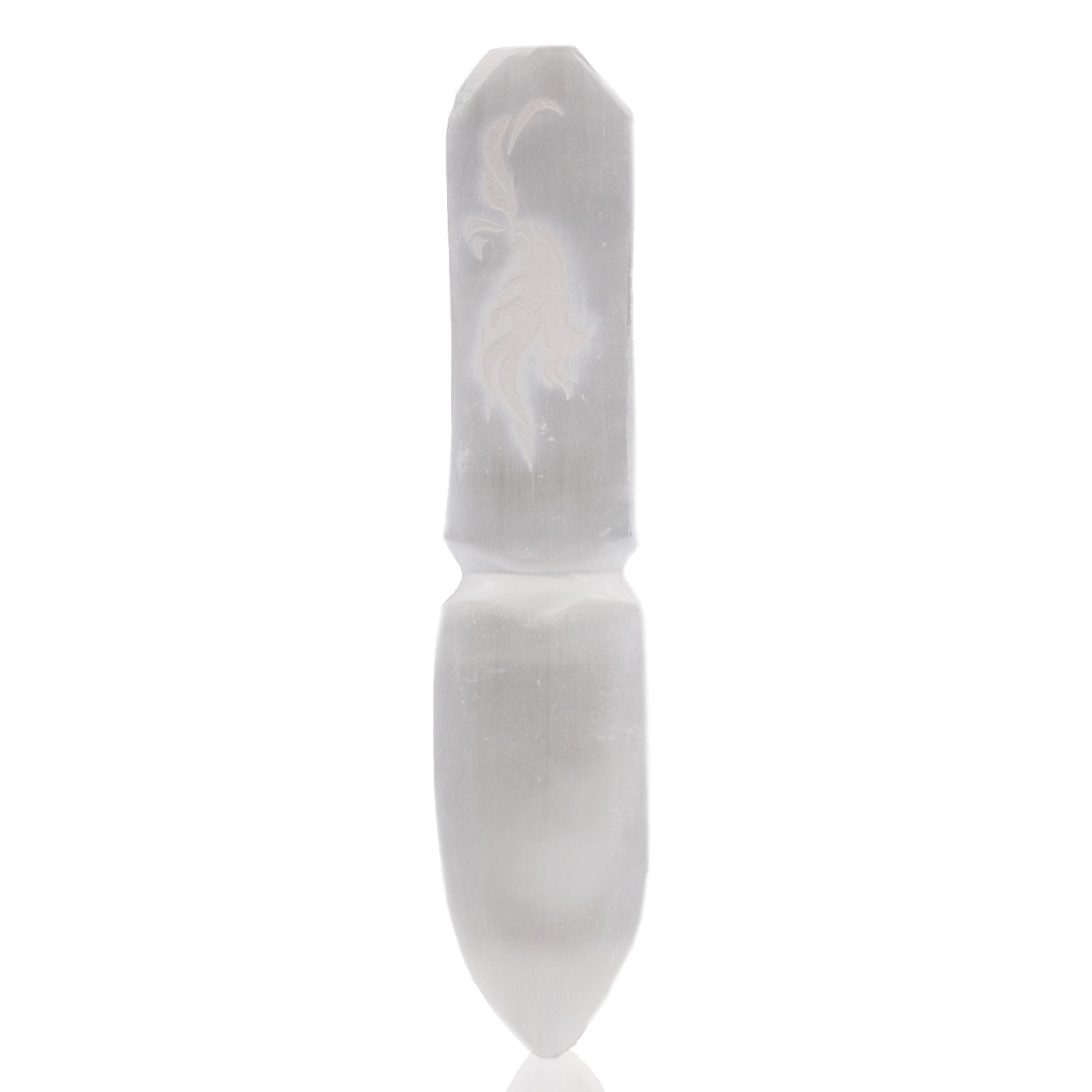 Selenite Ritual Knife for Ceremonies to Release the Past