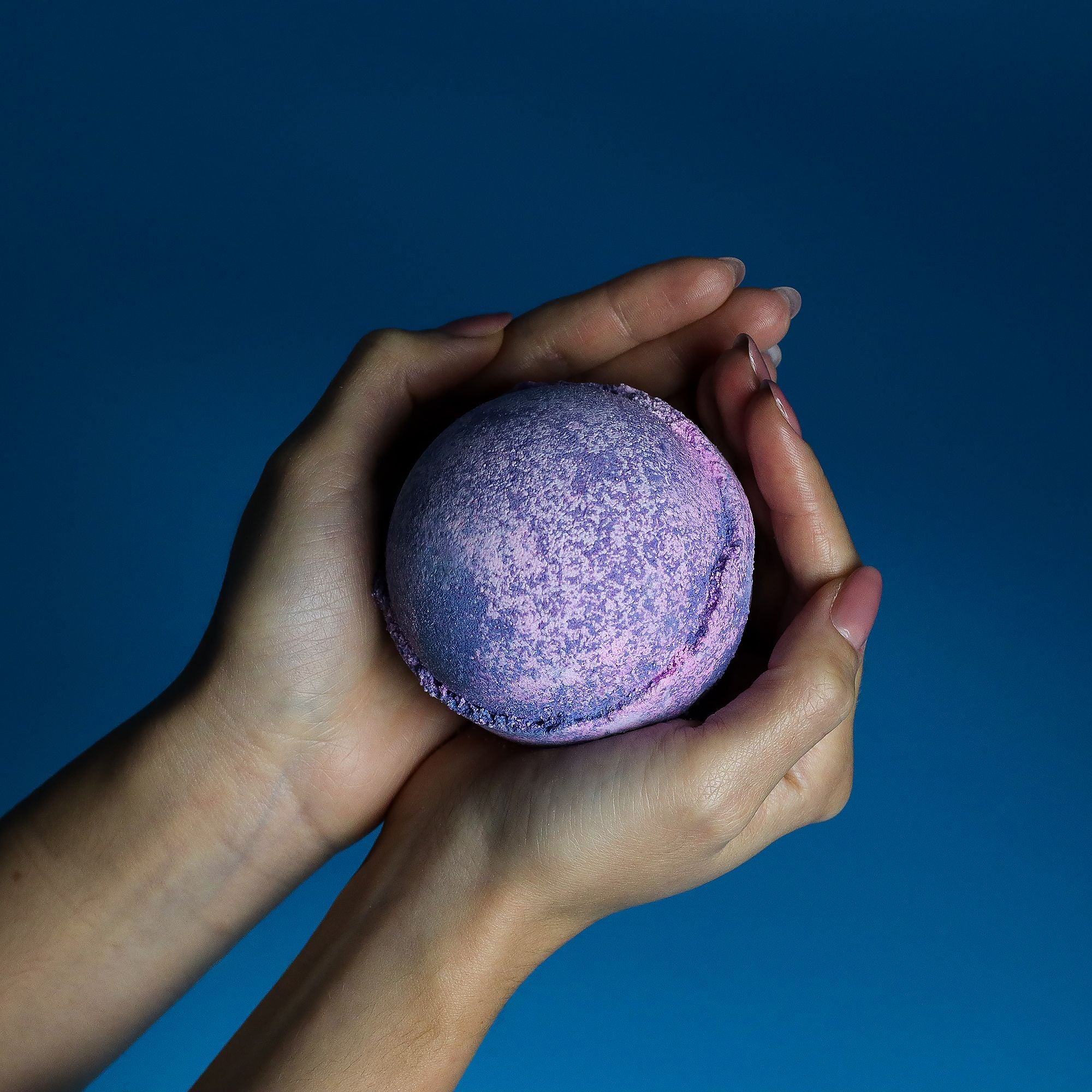 Set of 3 Yorkshire Violet Bath Bombs for Relaxing Bath Soaks