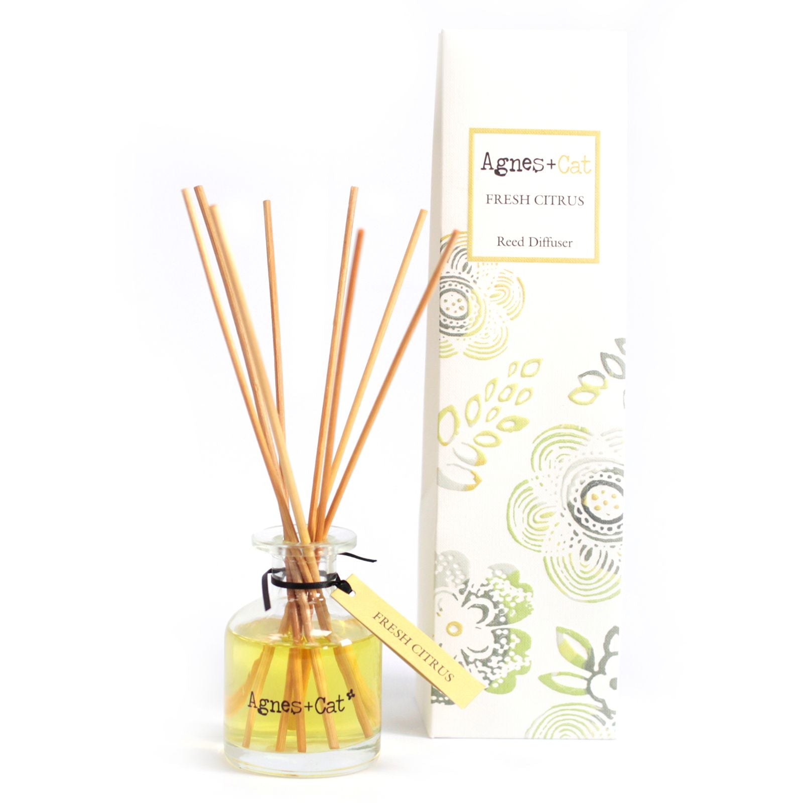 Agnes + Cat 140ml Reed Diffuser - Fresh Citrus