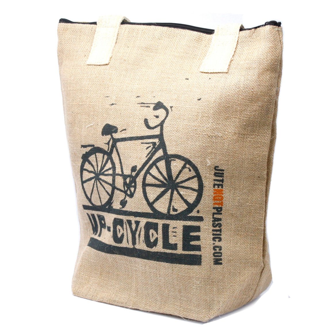 Eco Friendly Up Cycle Jute Bags for Sustainable Shopping Needs